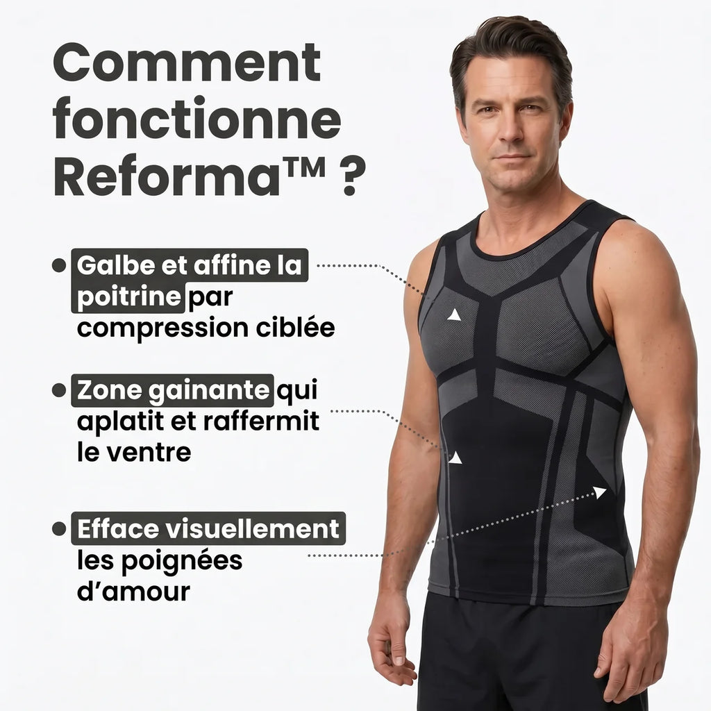 Reforma™ | Un ventre plat. Dès que vous l'enfilez.